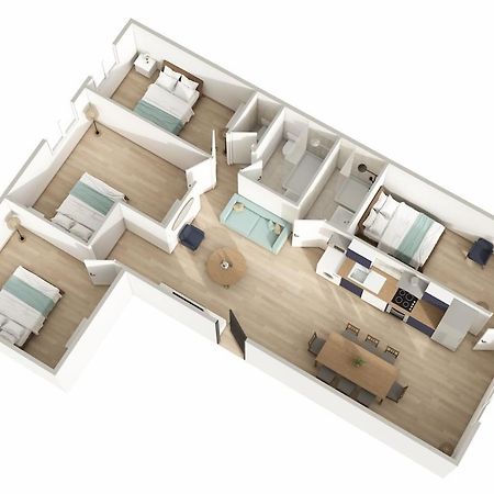 Appartement 4 Chambres 马恩河畔的尚格尼 外观 照片